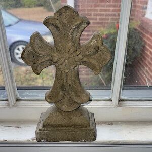 Decorative Stone Cross